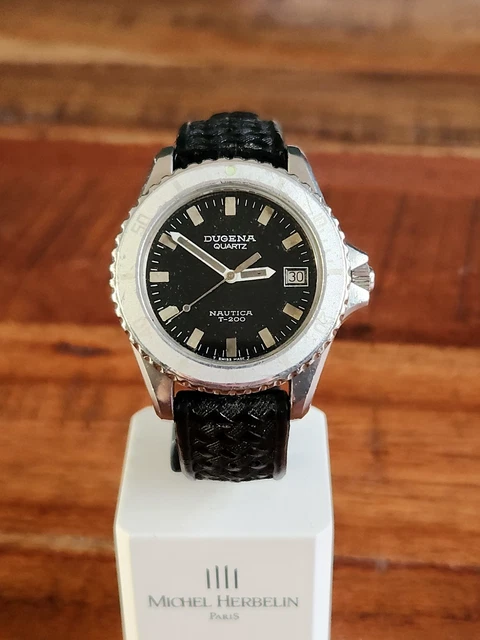 Montre De Plongée Vintage M.R.P Monnin Automatique - Boîtier 42.2mm Acier, Cadran Noir, Bracelet NATO, Années 60