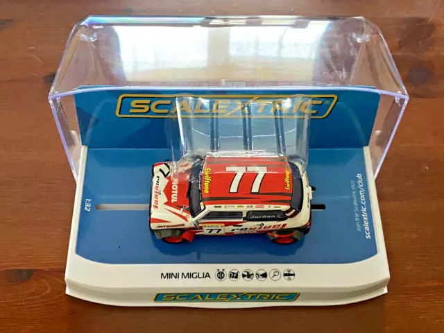 Scalextric C4344 Mini Miglia JRT Andrew Jordan New Boxed