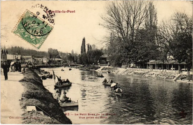 CPA AK Joinville le Pont Le Petit Bras de la Marne FRANCE (1283432)