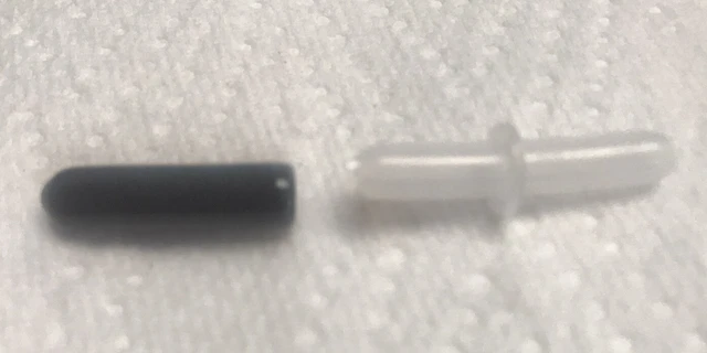 x1 🇬🇧 Fish Tank 4mm Diameter Blanking Cap End Stop Blank Rubber Air Pipe H