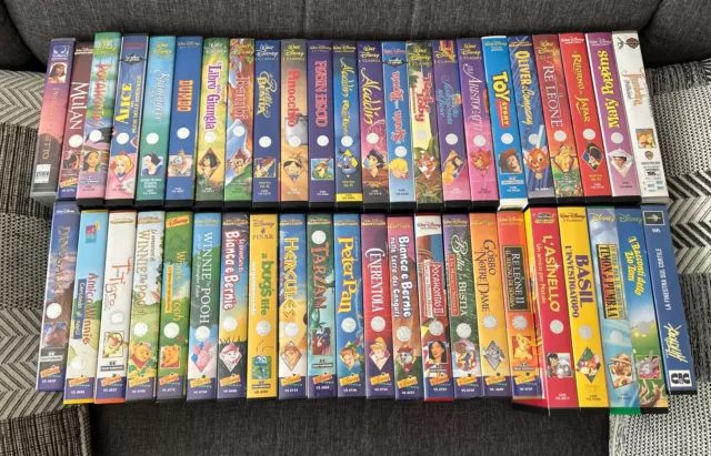 Lotto VHS DISNEY