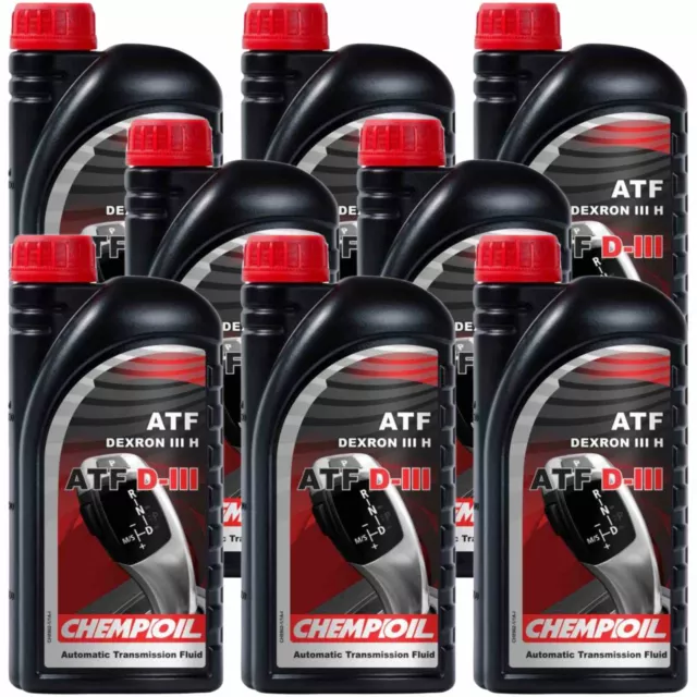 8x 1L CHEMPIOIL Huile de Transmission Automatique Ch Atf D-Iii Allison C4 Tes