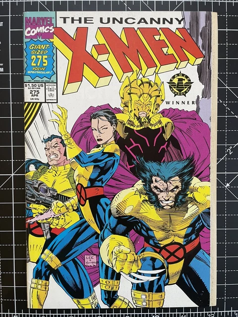 ❌💥❌ Uncanny X-Men Vol 1 #275 1991 Marvel Comics High Grade JIM LEE Cover