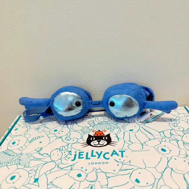 NWT JELLYCAT AMUSEABLES Swimming Goggles Plush Toy Sports Series Doll ...