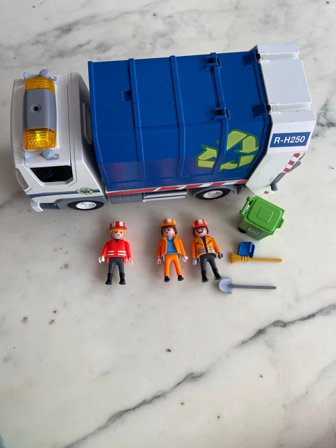 Playmobil 70885 Camion Poubelle avec Effet Lumineux - City Life- La