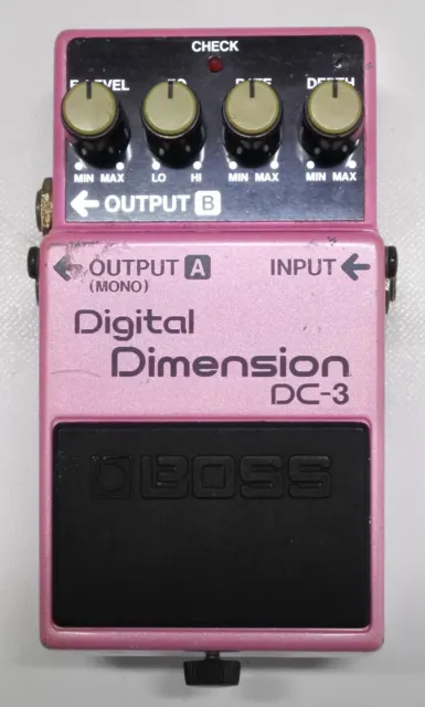 BOSS DC-3 Digital Dimension Guitars Effect Pedal MIJ 1988 #89 DHL Express or EMS