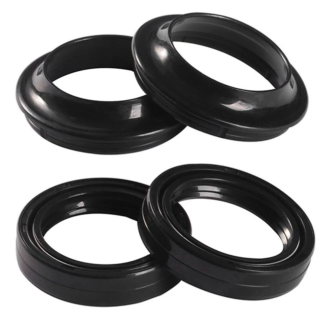Joints Spy + Cache-poussière De Fourche Pour Suzuki RG 125 FUN (1992-1996) - Neuf