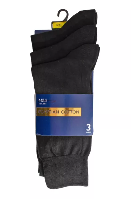 Luxury Egyptian Cotton Black Socks LIghtweight Fine Smooth Unisex