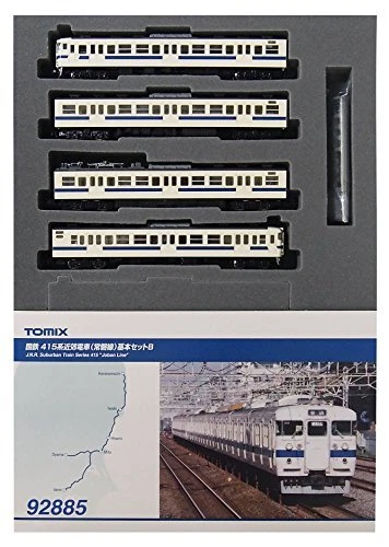TOMIX N GAUGE 415 system Joban Line Basic Set B 92885 model railroad ...