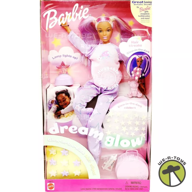 Barbie Dream Glow African American Doll With Huggable Soft Body Mattel #54477