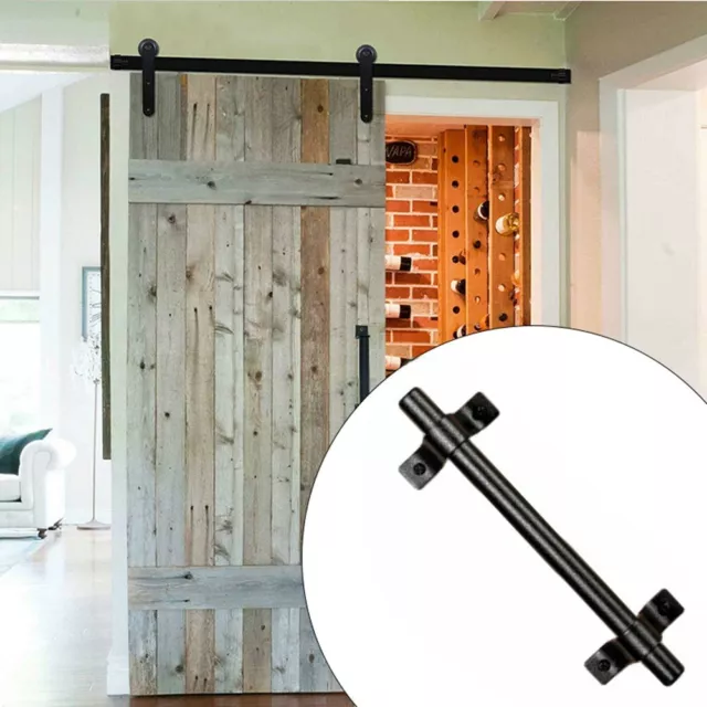 Black Carbon Steel Barn Door Handle Sliding Wood Door Handles Barn Door Pull