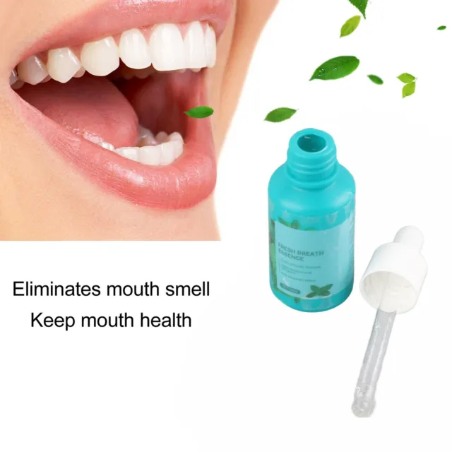 Breath Freshen Serum Men Women Mild Mint Bad Breath Eliminating Treatment PLM