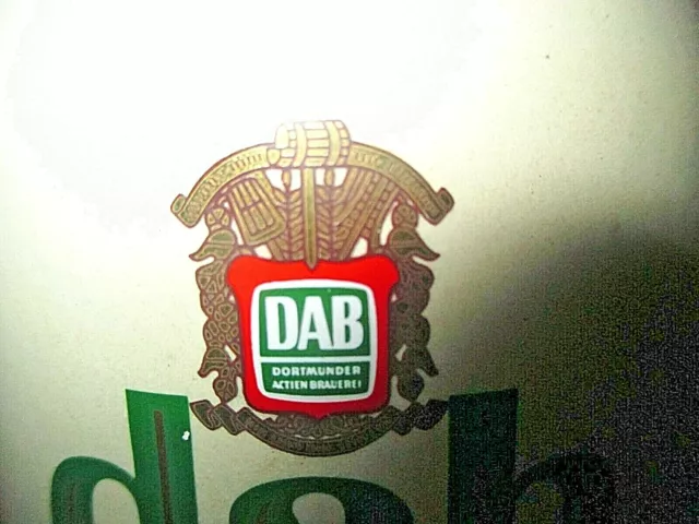 ancienne chope à bière en grès-DAB Meister Pils-Dortmunder Actien Brauerei 3