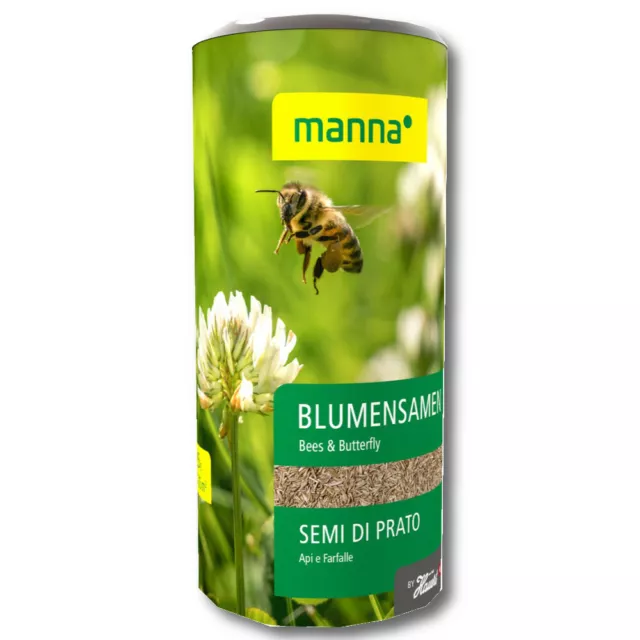 Manna graines de fleurs abeilles et papillons 85 g pâturage d'abeilles, prairie