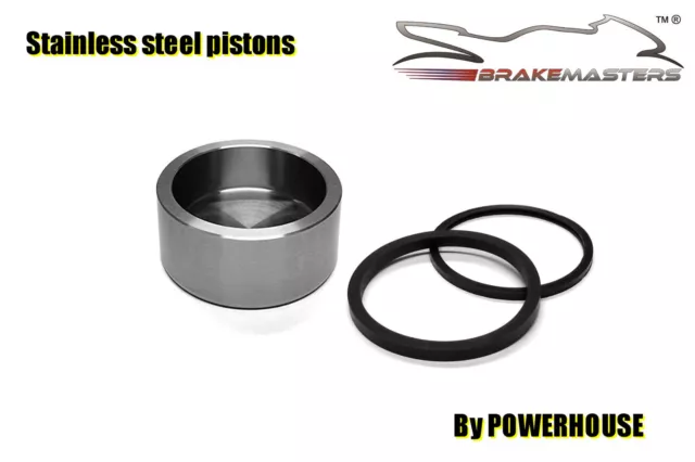 Kawasaki ZX-12R stainless steel rear brake caliper piston seal 2000 2001 Ninja