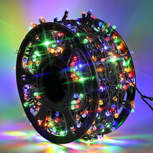 1000 LED Christmas Tree String Lights 8 Modes with Memory Function, Twinkle