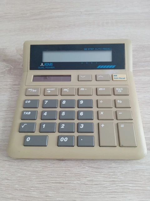 calculadora solar atari