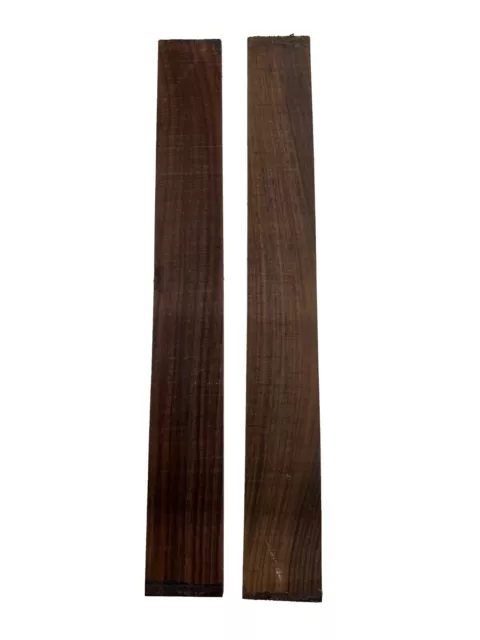 Paquete de 2 tablas para dedos cónicas de palo de rosa indio - diapasón 20"x 2-1/2"x 3/8"" #180