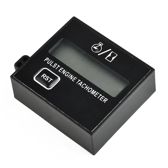 LCD Digitale Motore Tachimetro Motosega Tagliaerba Induttivo Pulsazioni Motore