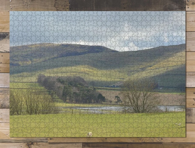 1000 piece puzzle for adults: Scottish Nature Landscape Scotland