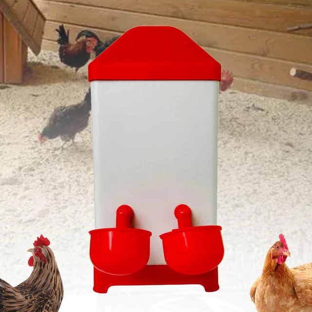 Automatic Poultry Waterer Multipurpose Drinking Fountain for Farm Turkey Hen