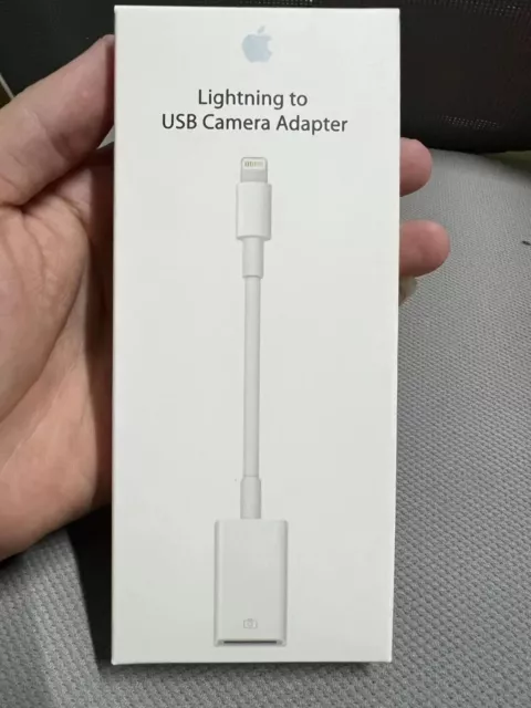 Apple MD821FE/A Lightning to USB Camera Adapter for iPhone iPad Brand New in Box