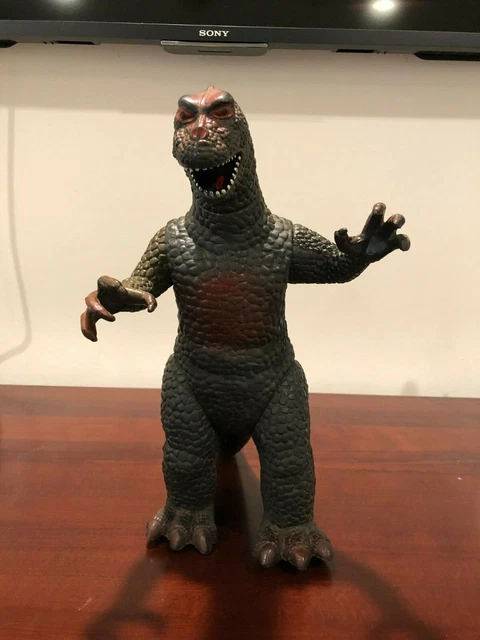 VINTAGE Rare FIGURINE ACTION GODZILLA Monstre Bleu 9 Figurine 313550524363