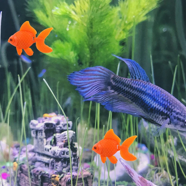 20 Pcs Artificial Goldfish Kids Bath Toy Decorate Aquarium Child