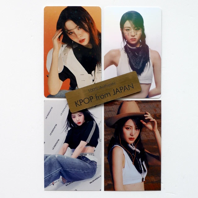 YUNJIN LE SSERAFIM UNFORGIVEN POB Photocard weverse Universal music