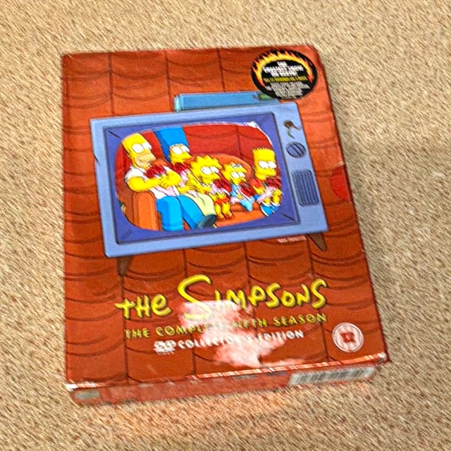 THE SIMPSONS COMPLETE Season 5 DVD Box Set 12A/12 20th Century Fox £20. ...