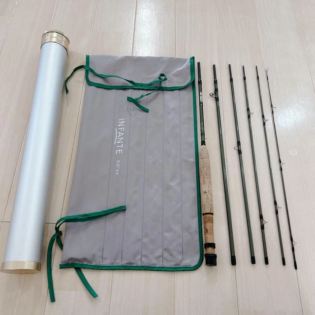 UFLEX INFANTE 763-6 Backpacker Sp Fishing Rod Kit Used