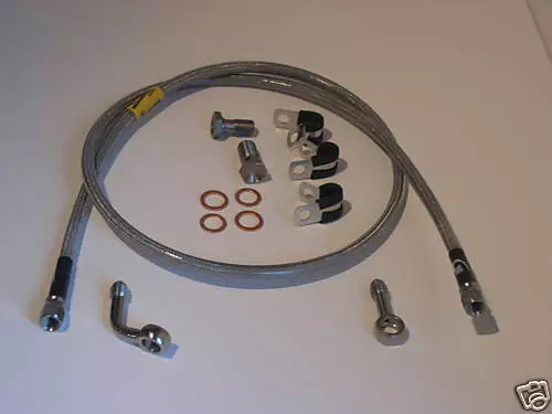 Goodridge Stainless Brake Line Harley-Davidson 52" Long AN3 screw on fitting