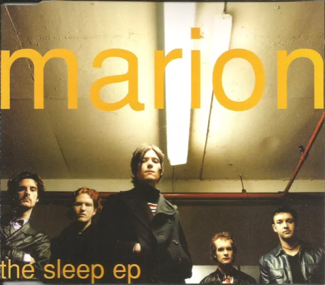 MARION The Sleep w/ 4 UNRELEASED TRX LIMITED Europe CD single SEALED USA Seller