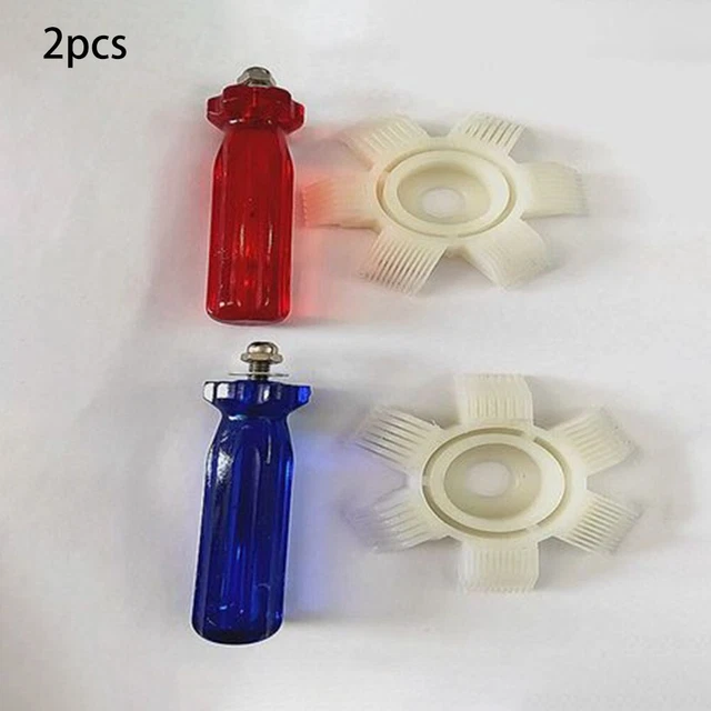 2pc Air Après-shampoing Aileron Réparation Peigne Glacière Condensateur Compact