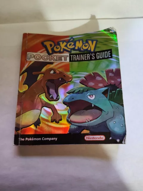 Pokemon Pocket Trainers Guide W/ KantoMap Great Condition FireRed LeafGreen 2004