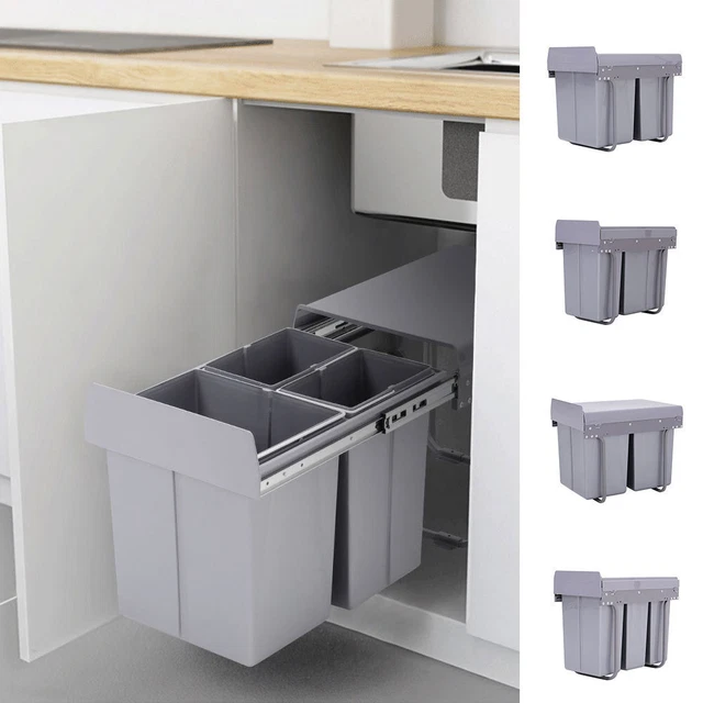 ECO Abfalleimer Für Wand Oder Pfosten - 50 L - Grün