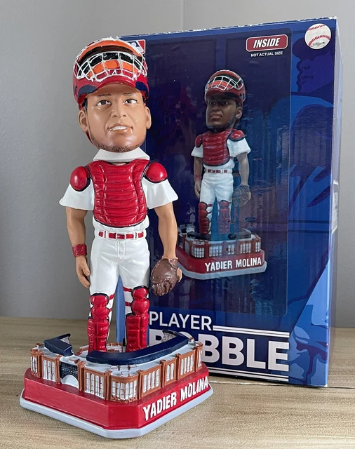YADIER MOLINA St. Louis Cardinals Legend BUSCH STADIUM Base Bobblehead #/288 NIB