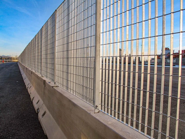 Pannello Rete Recinzione Componibile Cancellata Modulare Antracite - Foto 12