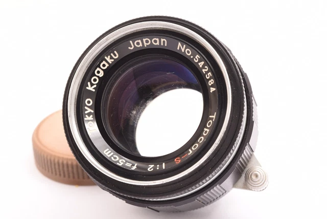 Objectif Photo TOPCOR Toyo Kogaku 50mm F/2 - Monture T2 - Standard - Occasion