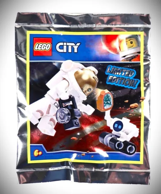 Lego 951908 - City Astronaut with Space Robot - Foil Pack Bag - New & Sealed