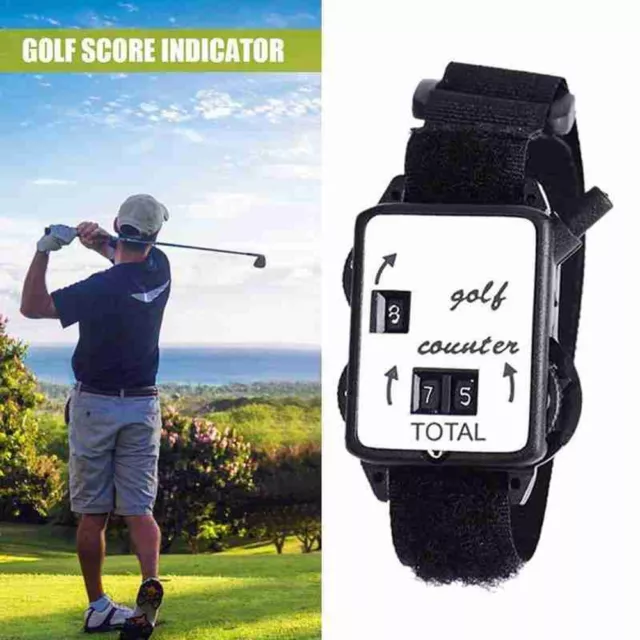 Scoring Keeper Golf Score Counter Mini Watch Scorers Golf Stroke Counter