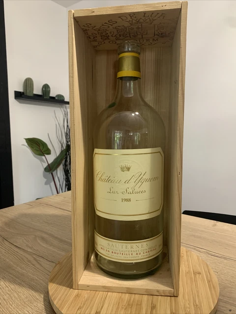 Jeroboam château d’Yquem vide