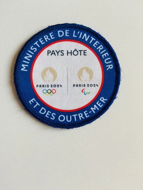 RONDACHE ÉCUSSON JO Paris 2024 Police / Gendarmerie EUR 10,50 - FR RONDACHE ÉCUSSON JO Paris 2024 Police / Gendarmerie EUR 10,50 - FR