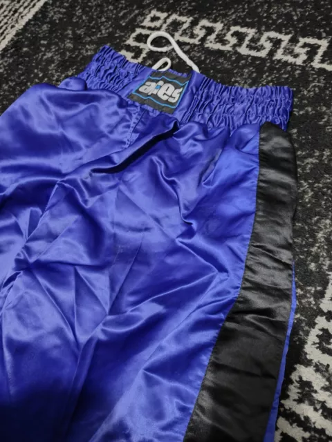 ARIES Kickboxing Training Pants-  Blue / Black Size L