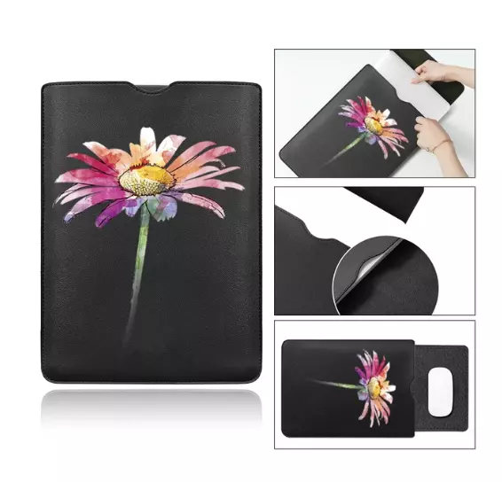 Flower Sleeve Pouch Bag For Apple MacBook Air Pro M1 M2 iPad Laptop Tablet Pad