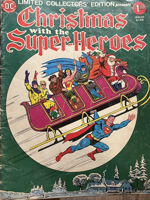 DC Comics Christmas with the Super-Heroes C-43 (1976) Comic Book Limited Edition
