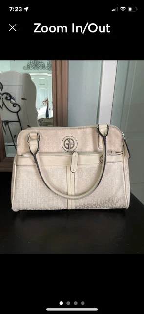 Giani Bernini Handbag Summer White, many compartments