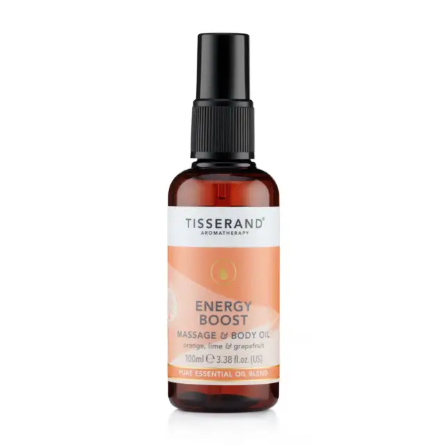 Tisserand Énergie Boost Massage & Corps Huile 100ml