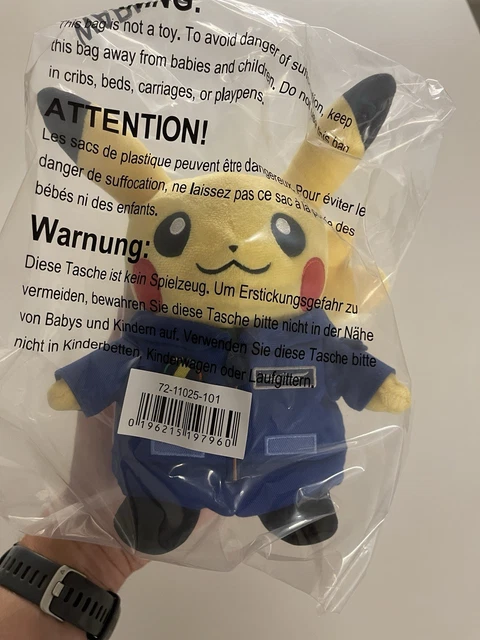 Pichachu Types POKEMON CENTER ESA Science Museum London Astronaut Pikachu Plush Set ...