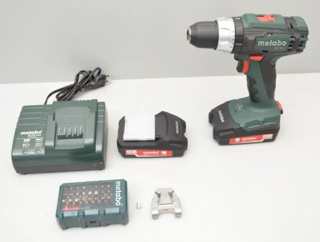 Metabo 602321500 Akku-Bohrschrauber BS 18 L+ SC 60 Plus 18V 2x 2Ah  Akkus w.NEU